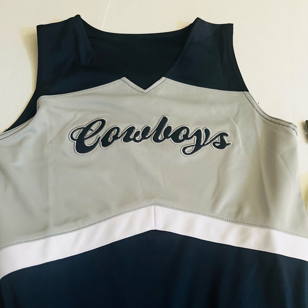 NFL Dallas Cowboys Cheer Captain Dress Girls Size XL 16 NWT - Picture 5 of 6